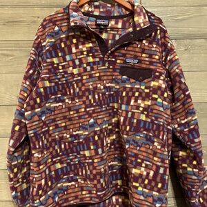 Patagonia Women's  Synchilla® Snap-T® Fleece Pullover XXL Multi-Color